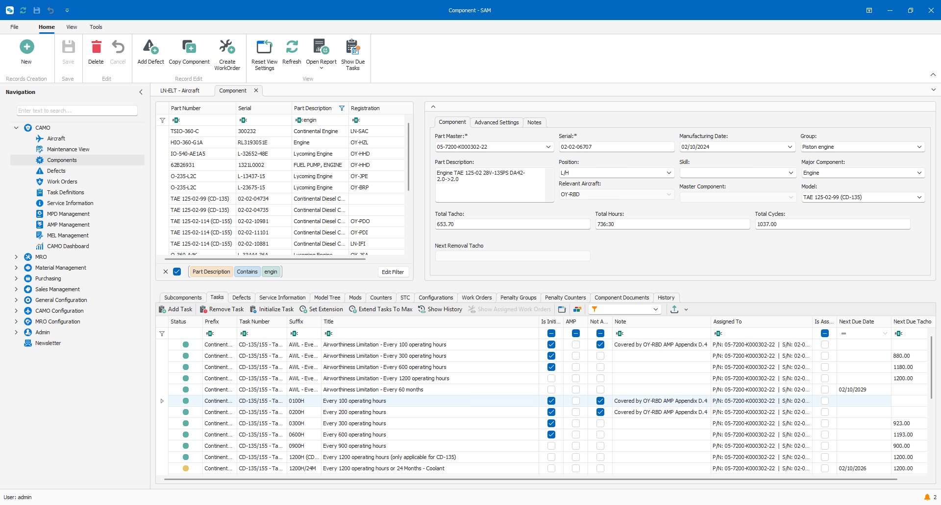 Component lifecycle management